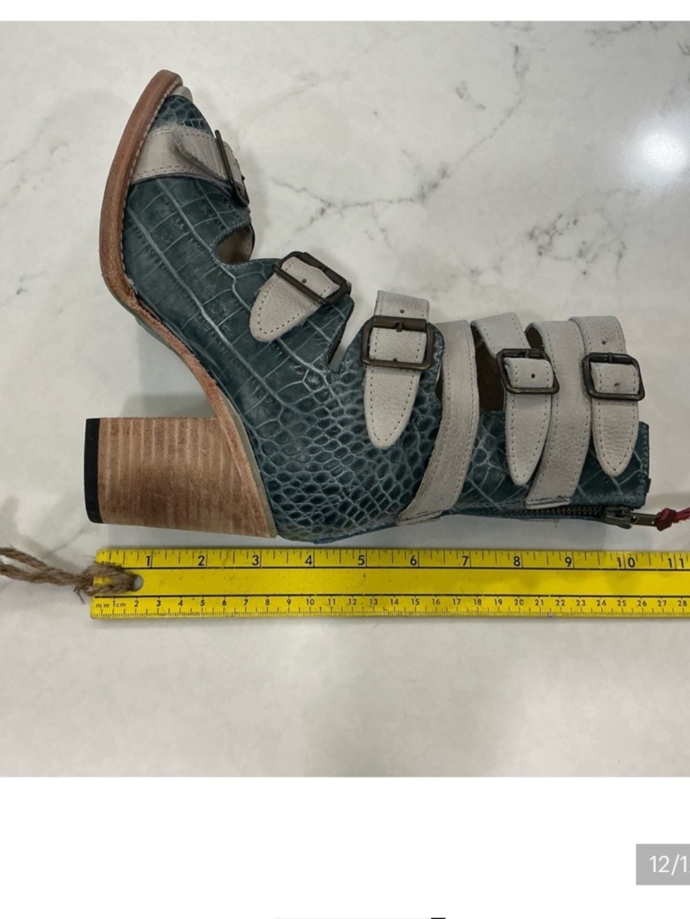 Freebird BOND 6 Turquoise croco *RARE* - Picture 2 of 11